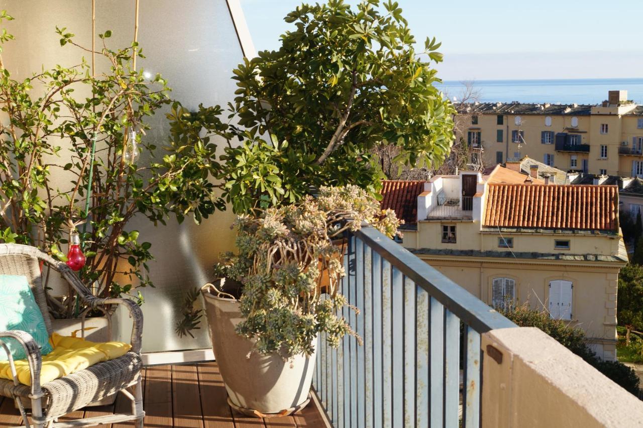 Appartement Vue Mer Bastia  Exterior foto